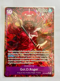 Gol D. Roger SR-AA OP13-064 - Alternate Art - One Piece Card Game - Mint - Image 1