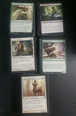 Huge LOT of Magic The Gathering 400 Plus Cards Commons dated 2013 2014 - Image 1