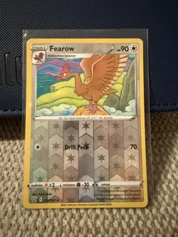 Fearow 112/163 Reverse Holo Rare Battle Styles Pokemon Cards TCG Near Mint NM - Image 1