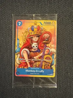 SEALED Monkey.D.Luffy (Convention Promo 2024) P-043 One Piece Promotion Cards - Image 1