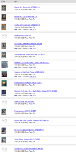 Lot of 34 Yugioh Cards - Mega Pack 25 - 2 Prismatic Secret Rares, 8 Ultra Rare - Image 4