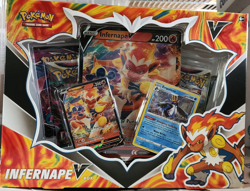 Pokemon trading card sword & shield Infernape V Box NEW Sealed with promos 820650871191 - Image 1
