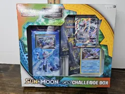 Pokemon TCG Sun & Moon GX Challenge Box Primarina Card Holo New Sealed - Image 1