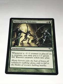 Magic the Gathering Flourishing Defenses Card - Image 2