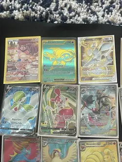 Pokemon TCG 24-Card Lot SIR/SAR/Full Art/Ex. All Sleeved From Packs NM See Pics - Image 2