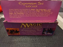MTG Arabian Nights Booster Box (EMPTY) - Vintage MAGIC The Gathering 1993 - Image 2