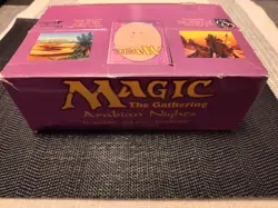 MTG Arabian Nights Booster Box (EMPTY) - Vintage MAGIC The Gathering 1993 - Image 5