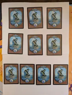 Island - Unhinged - Nonfoil - NM - English - MTG Lot of 10 - Image 1