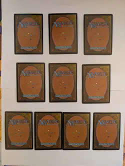 Island - Unhinged - Nonfoil - NM - English - MTG Lot of 10 - Image 2