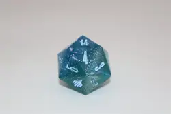 Magic The Gathering - Final Fantasy Blue - Die / Dice - Image 3