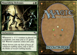 Magic the Gathering -MTG-Flourishing Defenses - Image 1
