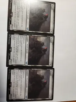 Magic the Gathering Nazgul Set Of 9 One Foil And The Rest Not - Image 5