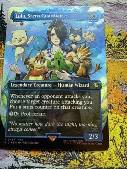 Lulu, Stern Guardian, Chocobo Track Foil! Final Fantasy Mtg - Image 1