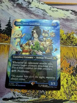 Lulu, Stern Guardian, Chocobo Track Foil! Final Fantasy Mtg - Image 4