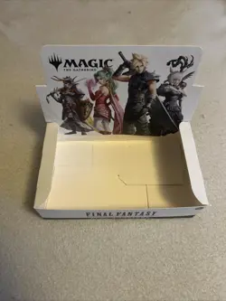 EMPTY MTG Magic The Gathering Final Fantasy Play Booster Display Box - Image 1