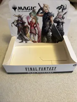 EMPTY MTG Magic The Gathering Final Fantasy Play Booster Display Box - Image 2