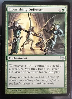 Flourishing Defenses Shadowmoor MTG - Image 1