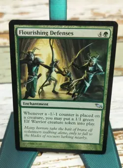 Flourishing Defenses Shadowmoor Green Uncommon - Image 1