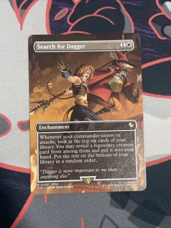MTG Search for Dagger (Borderless) Non-Foil #0459 - Final Fantasy - Image 1