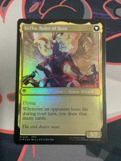 MTG Kefka: Court Mage / Ruler of Ruin (Foil) Final Fantasy Magic The Gathering - Image 2