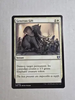 Generous Gift Commander: Wilds of Eldraine Regular - Image 1