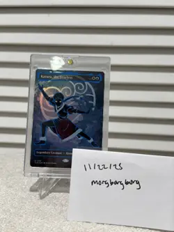 Magic The Gathering Avatar The Last Airbender Katara, the Fearless Neon Ink Foil - Image 4
