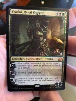 FOIL Vraska, Regal Gorgon ~ Guilds of Ravnica [ Excellent ] [ Magic MTG ] - Image 1