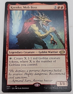 MTG Jumpstart 2022 R Krenko, Mob Boss #564 - Image 1