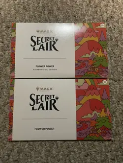 Magic The Gathering Secret Lair Flower Power Foil + Non Foil Set - Image 1