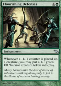 Flourishing Defenses - Shadowmoor #114/301 MTG Magic The Gathering - Image 1