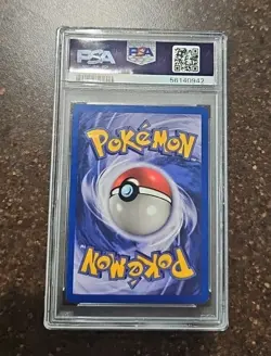 RHYDON #45 1999 POKEMON WOTC JUNGLE 1ST EDITION PSA 8 - Image 2