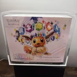 Pokemon Center Prismatic Evolutions Elite Trainer Box ETB | Sealed WITH CASE! ✅ - Image 1