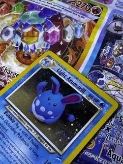 Pokemon WOTC Neo Destiny Light Azumarill Holo 13/105 Mp - Image 5