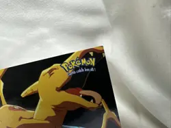 1998 Topps Blue Pokemon Mewtwo Strikes Back Movie The Fight Rages #35 Holo NM - Image 5