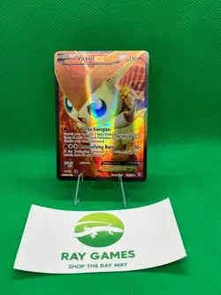 Pokemon TCG Victini EX 131/135 Plasma Storm Full Art Holo Ultra Rare LP/MP - Image 1