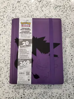 Pokemon Gengar TCG Ultra Pro Premium Binder 360 Pages Pro-Premium Brand New - Image 1