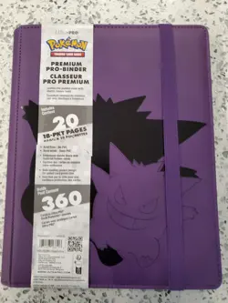 Pokemon Gengar TCG Ultra Pro Premium Binder 360 Pages Pro-Premium Brand New - Image 2