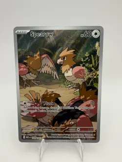 Spearow 151/132 - Holo Illustration Rare - Pokemon TCG: Mega Evolution Near Mint - Image 1