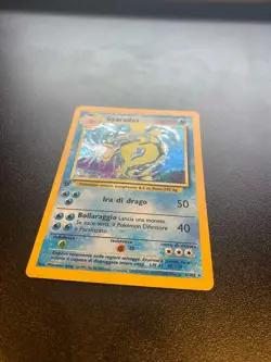 Carta Pokemon - Gyarados - Set Base - Prima edizione - Italiano - GD/EX - Image 3