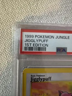 1999 Pokemon Jungle Jigglypuff 1st Edition PSA 10 Gem Mint #54/64 - Image 4