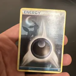 Pokemon TCG Darkness Energy (121/123) POKEMON HeartGold & SoulSilver - Image 1
