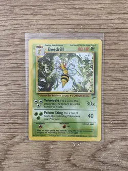 Beedrill 21/130 | Rare | Base Set 2 | Lightly played (excellent) | Pokemon TCG - Image 1