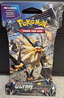 Pokemon 2018 Sun & Moon Ultra Prism Sleeved Blister Booster Pack Factory Sealed - Image 1