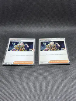 2X Boss’s Orders 172/193 Play! Pokemon Prize Pack Series Stamp Cosmos Holo Rare - Image 3