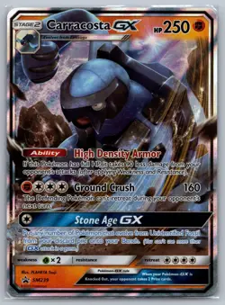 Pokemon TCG Sun and Moon Carracosta GX SM239 Promo Holo - Image 1