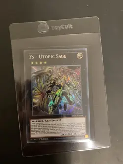 ZS - Utopic Sage - BROL-EN058 - Secret Rare - 1st Edition - YuGiOh - Image 1