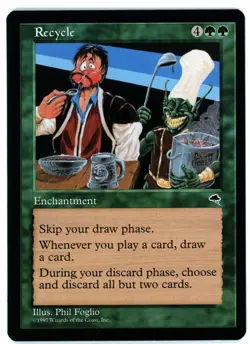 RECYCLE [TMP - TEMPEST] - MTG VINTAGE RESERVE LIST CARD [EXCELLENT] - Image 1