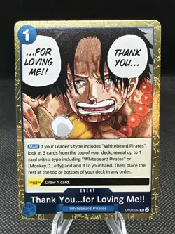One Piece Card Game Thank You...For Loving Me OP08-053 English - Image 1