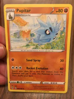 PUPITAR 2020 BASIC POKEMON CARD - DARKNESS ABLAZE - #87/189 - FREE SHIPPING! WOW - Image 1