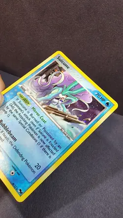 Suicune 4/17 Pop Series Promos Holo Rare Pokemon Card 2006 LP - Image 2